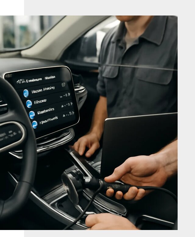 Установка приложений Geely для мультимедиа автомобиля в Клинцах