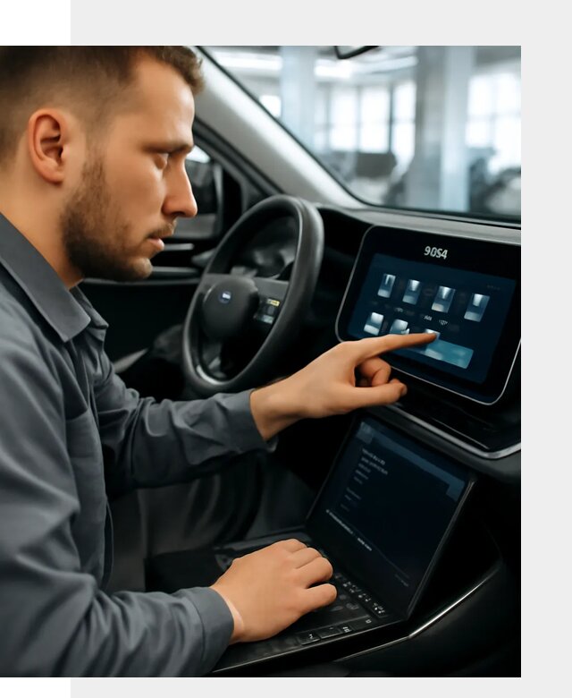 Установка приложений и сервисов Jetour в автомобиле в Клинцах