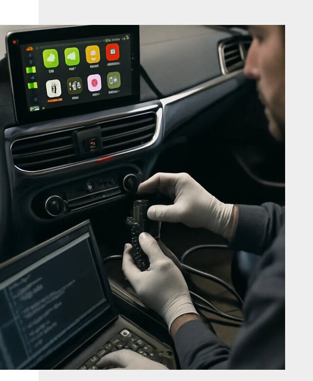 Активация Apple CarPlay в Клинцах для штатной мультимедиа