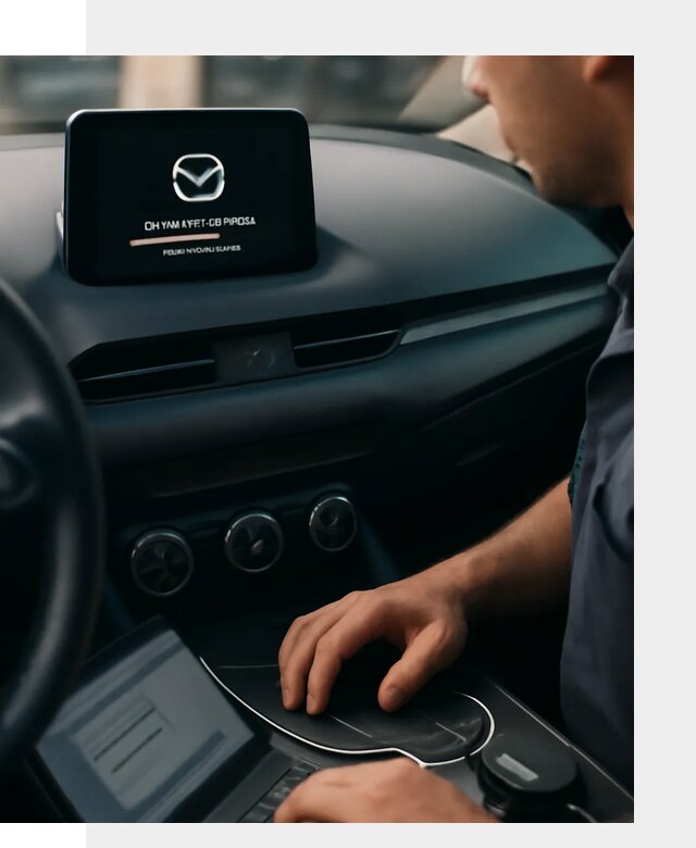 Установка приложений Mazda на мультимедийную систему в Клинцах