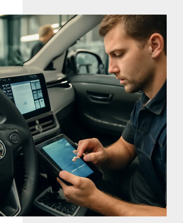 Установка приложений Toyota на мультимедиа в Клинцах